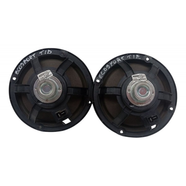 Par Auto Falantes Traseiro Ford Ecosport 2007 2008 2009 Preto