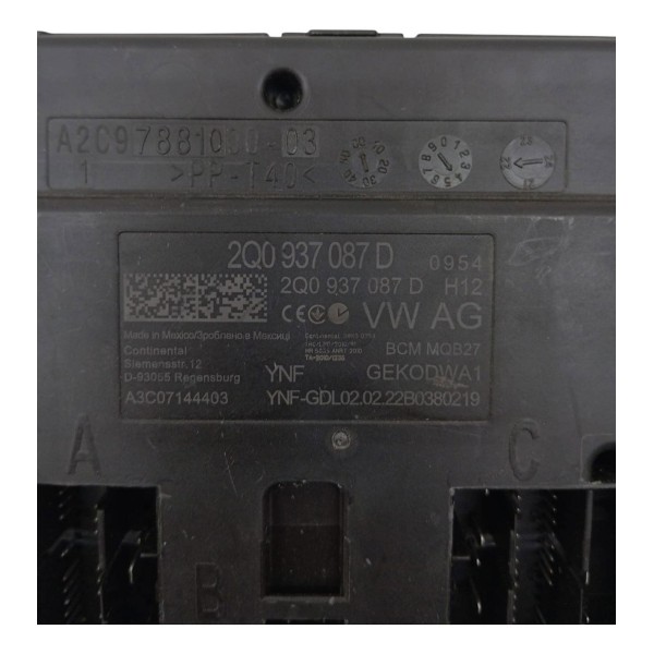 Kit Code Injeção Volkswagen Tcross Tsi 1.0 2020 2021 2022