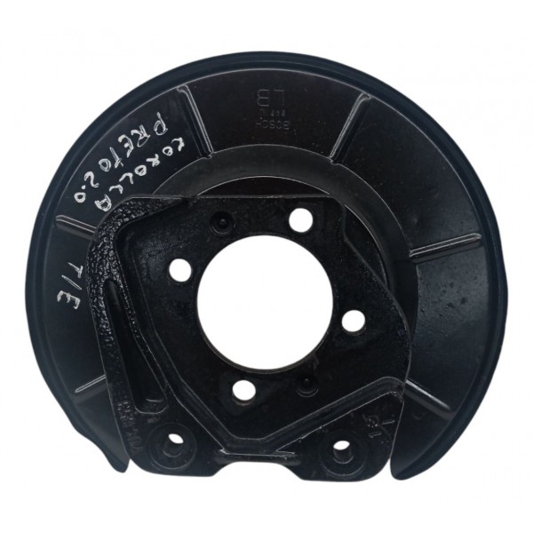 Espelho Disco Freio Traseiro Esquerdotoyota Corolla 2.0 2013 - Preto