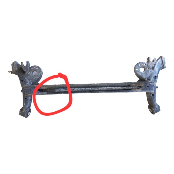 Eixo Traseiro Barra Torção Quebrada Kia Picanto 2012