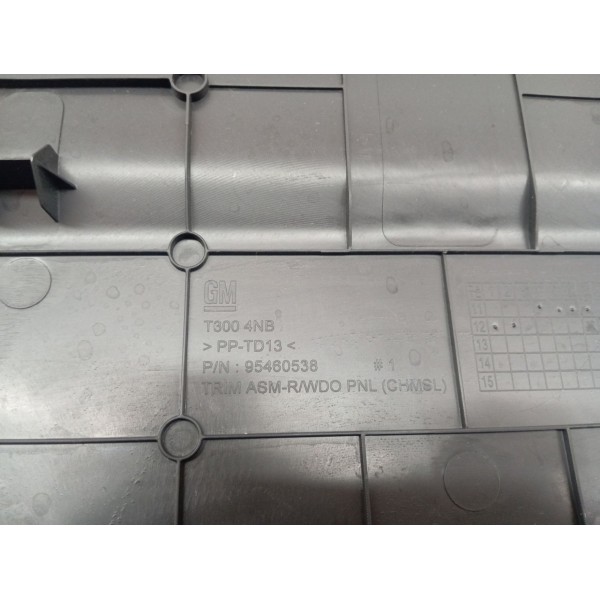 Tampão Bagagito Chevrolet Sonic 1.6 2011 2012 2013 Preto