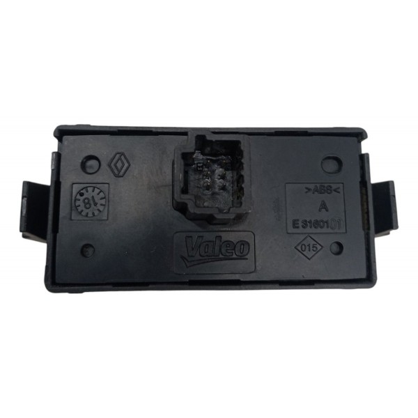 Botão Pisca Alerta Trava Destrava Renault Logan 2014 2015 Preto