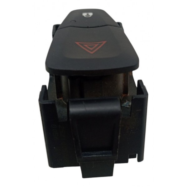 Botão Pisca Alerta Trava Destrava Renault Logan 2014 2015 Preto