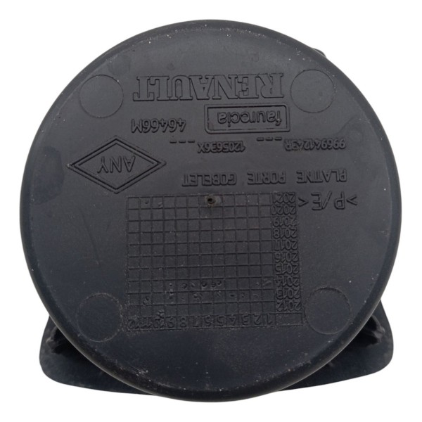 Porta Copos Console Central Renault Logan 1.0 2014 2015 Preto