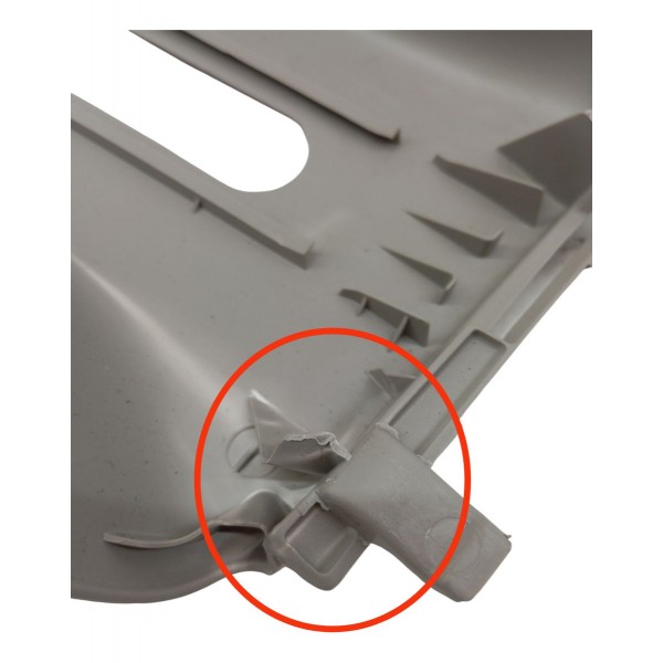 Moldura Coluna Cinto Direito Renault Logan 2014 2015 - Bege