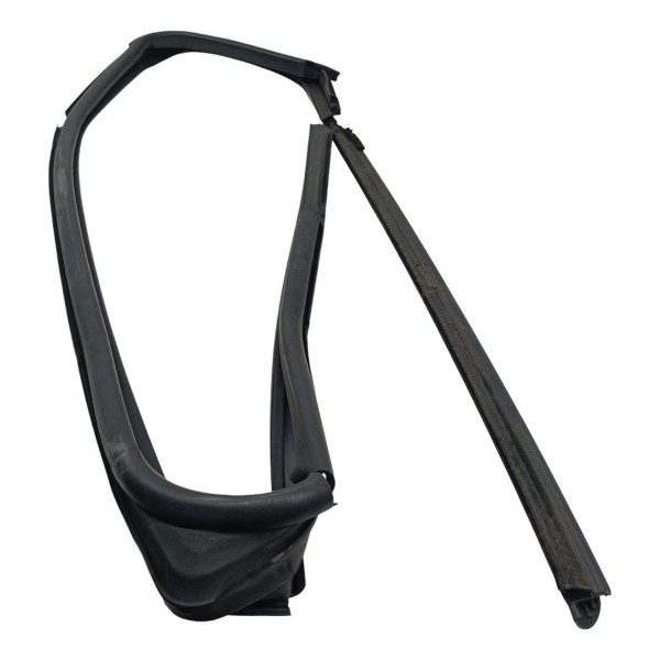 Kit Pestana Borracha Traseira Direita Renault Logan 2008 Preto