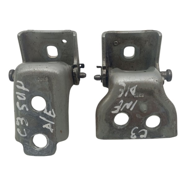 Dobradiça Porta Dianteira Esquerda Citroen C3 1.2 2017 2018