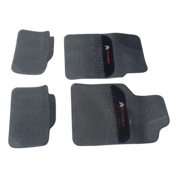 Jogo Tapete Borracha Citroen C3 2.0 2017 2018 2019 Cinza