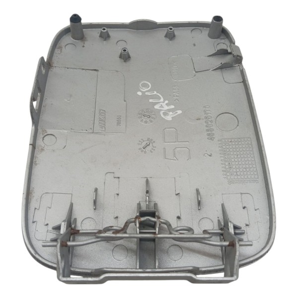 Tampa Portinhola Combustível Fiat Palio 1.6 2014 2015 Cinza