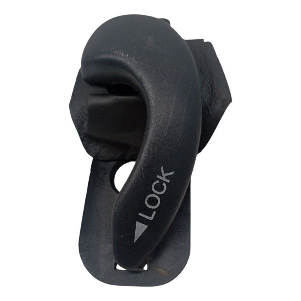 Maçaneta Interna Direita Fiat Palio Siena 1.6 2014 2015 Preto Dianteira