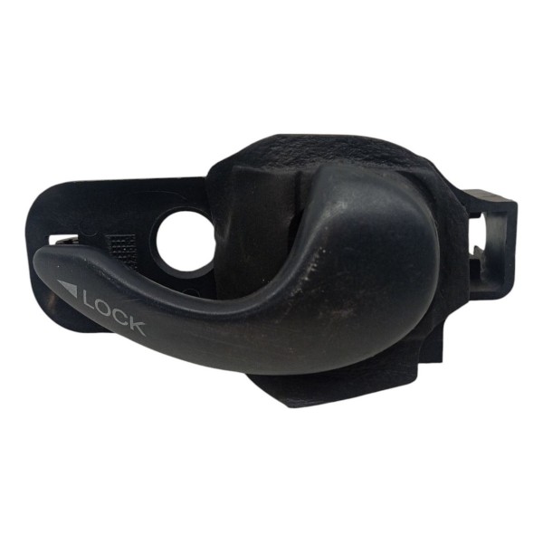 Maçaneta Interna Direita Fiat Palio Siena 1.6 2014 2015 Preto Dianteira