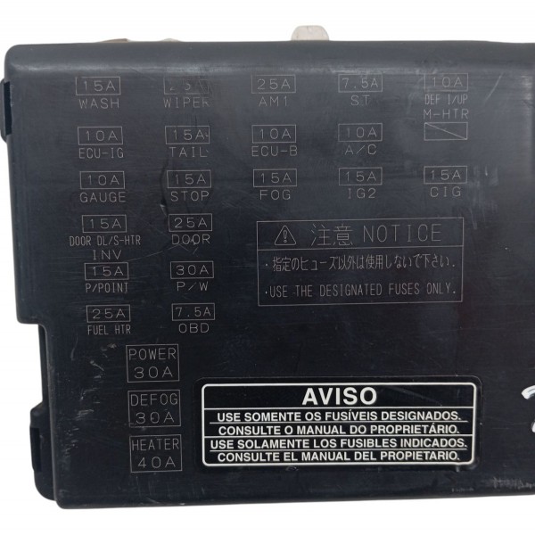 Caixa Fusíveis Toyota Corolla Fielder 1.8 2006 2007