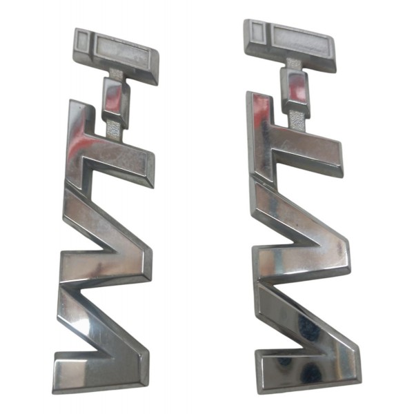 Emblema Vvt-i Toyota Corolla Fielder 2006 2007 Prateado