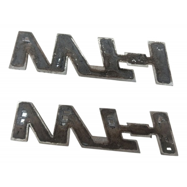 Emblema Vvt-i Toyota Corolla Fielder 2006 2007 Prateado