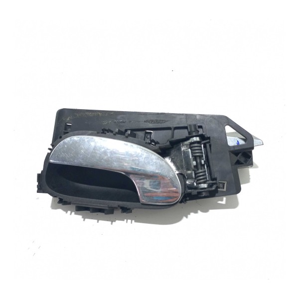 Maçaneta Interna Traseira Esquerda Peugeot 307 Preto Traseira