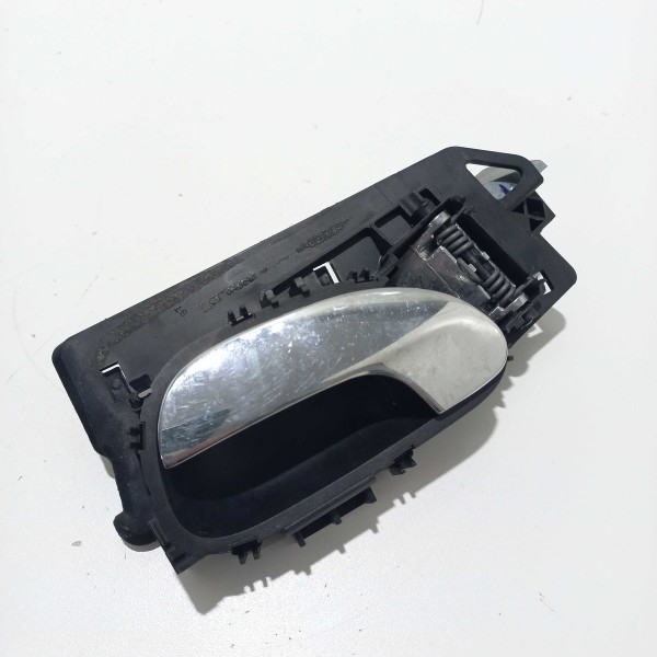 Maçaneta Interna Traseira Esquerda Peugeot 307 Preto Traseira