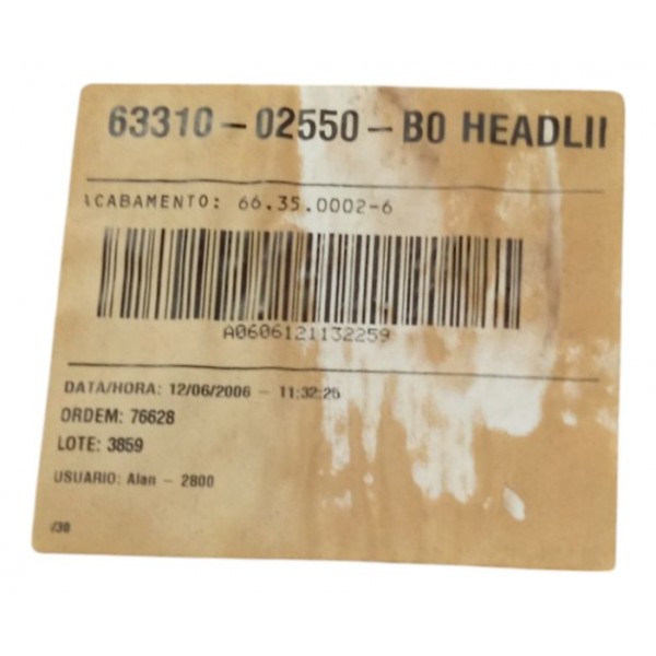 Forro Teto Toyota Corolla Fielder 2006 2007