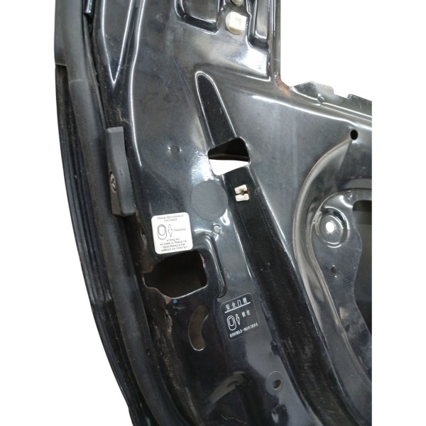 Porta Traseira Esquerda Cherry Qq 2011 2012 Traseira Esquerdo Preto