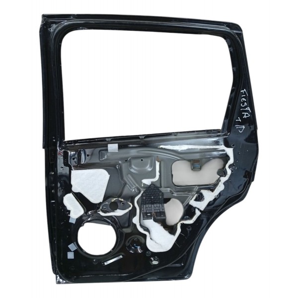 Porta Traseira Direita Ford Fiesta 2011 2012 2013 - Traseira - Direito - Preto