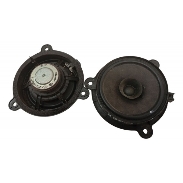 Par Auto Falante Porta Traseiro Renault Logan 2014 2015