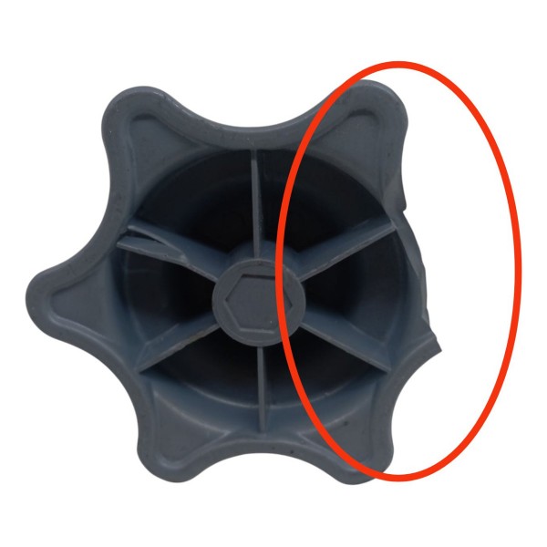 Parafuso Fixação Estepe Citroën C3 2015 2016 2017 Detalhe