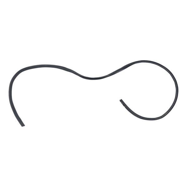 Borracha Canaleta Lateral Esquerda Citroen C3 2015 2016 2017 Preto