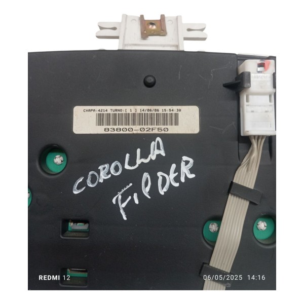 Painel Instrumentos Toyota Corolla Fielder 1.8 2006