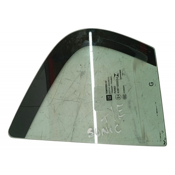 Vidro Fixo Traseiro Esquerdo Chevrolet Sonic 1.6 2011 2012