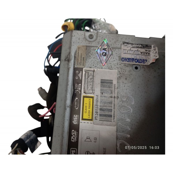 Multimídia Moldura Central Chevrolet Sonic 2011 2012 2013