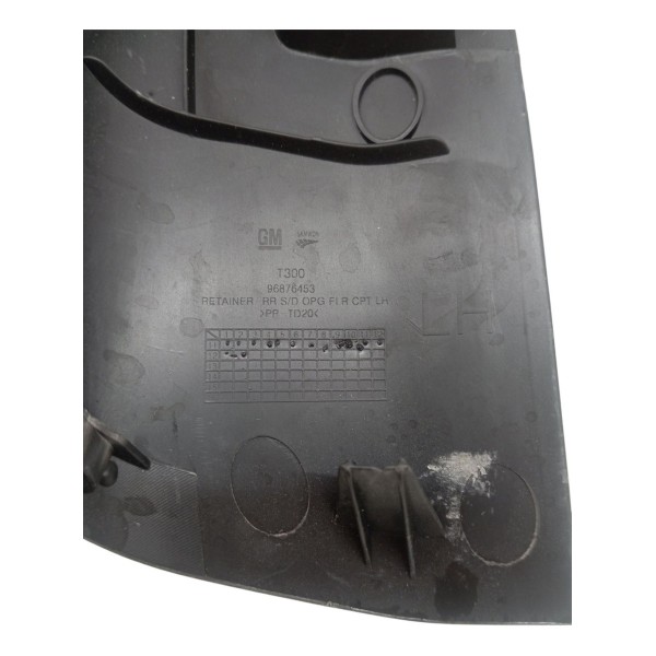 Soleira Traseira Direita Chevrolet Sonic 2011 2012 2013 Preto