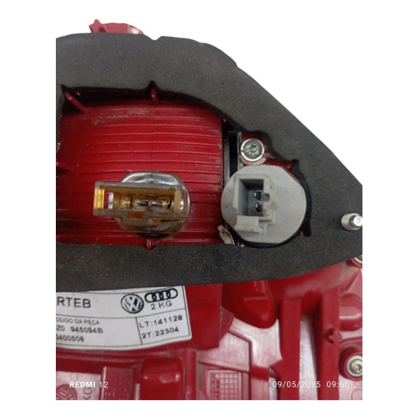 Lanterna Direita Tampa Traseira Volkswagen Fox 2015 2016