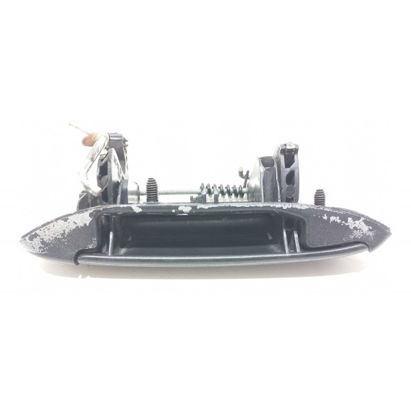 Maçaneta Puxador Externo Traseiro Esquerdo Renault Clio Preto Traseira