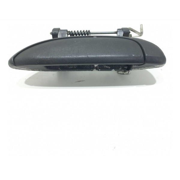 Maçaneta Puxador Externo Traseiro Esquerdo Renault Clio Preto Traseira