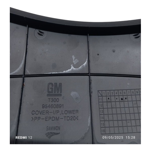 Moldura Inferior Volante Chevrolet Sonic 2011 2012