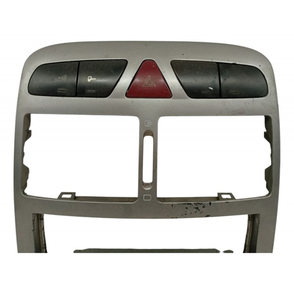 Moldura Painel Central Peugeot 307 Sw 2004 2005 2006