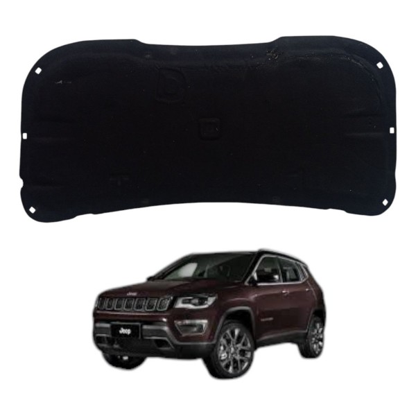 Forro Tampa Traseira Jeep Compass 2020 2021 2022 Detalhe