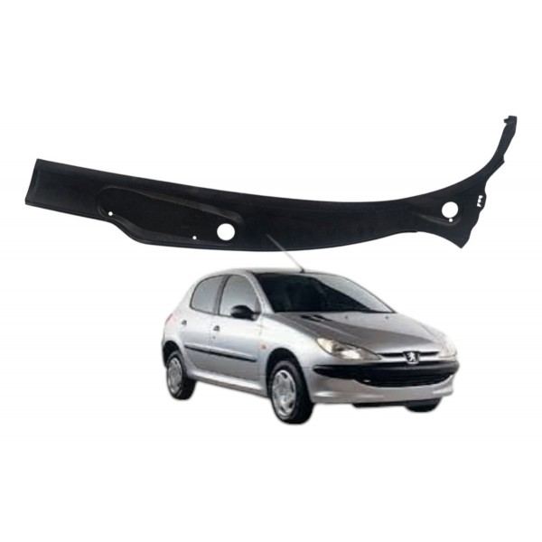 Moldura Grade Churrasqueira Lado Esquerdo Peugeot 206 2005