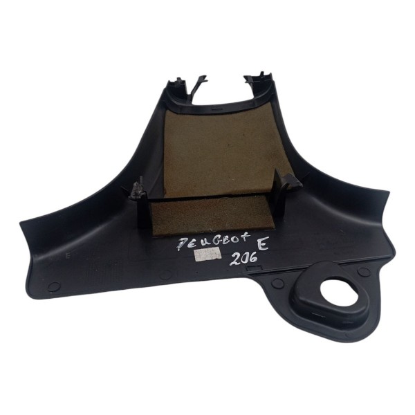 Moldura Inferior Coluna Central Esquerdo Peugeot 206 2005