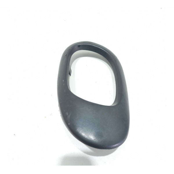 Moldura Maçaneta Interna Dianteira Direita Peugeot 206 Preto Dianteira