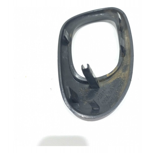 Moldura Maçaneta Interna Dianteira Direita Peugeot 206 Preto Dianteira