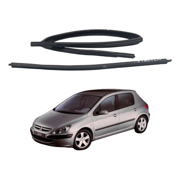 Kit Pestana Borracha Traseira Direita Peugeot 307 2004 2005