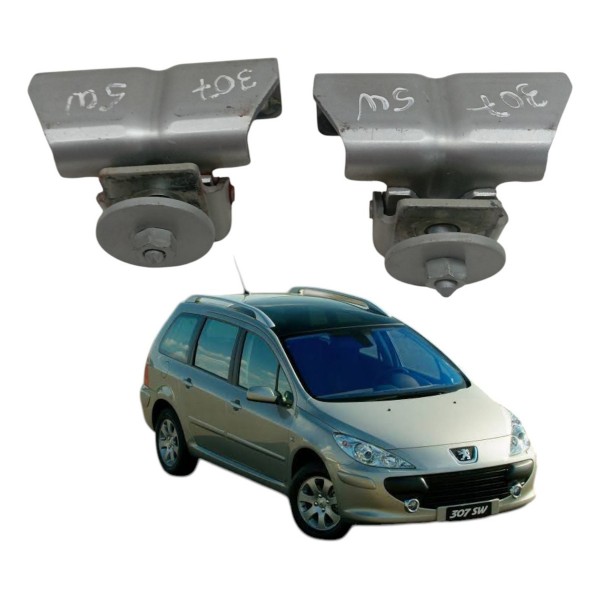 Par Dobradiça Tampa Traseira Peugeot 307 Sw 2004 2005