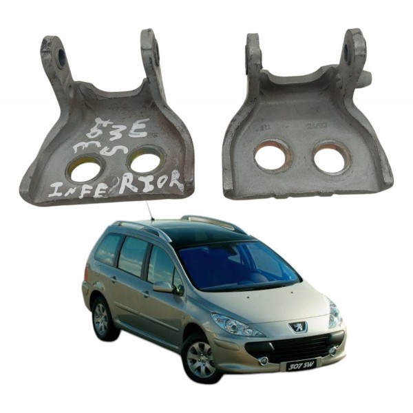 Dobradiça Porta Esquerda Peugeot 307 Sw 2004 2005 2006