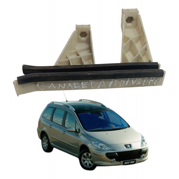 Guia Vidro Canaleta Traseira Direita Peugeot 307 2005 2006
