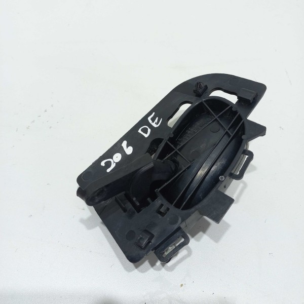 Maçaneta Interna Dianteira Esquerda Peugeot 206 Preto Dianteira