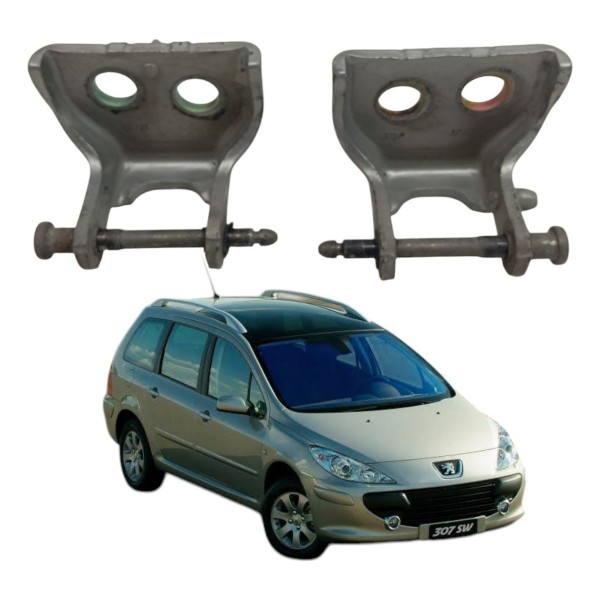 Dobradiça Porta Direita Peugeot 307 Sw 2004 2005 2006