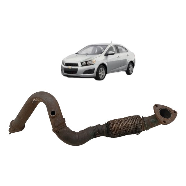 Cano Escape Flexível Chevrolet Sonic 1.6 2011 2012