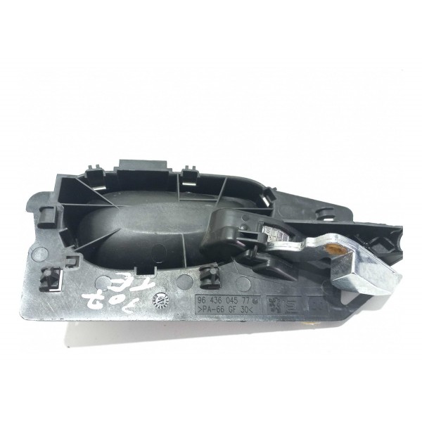 Maçaneta Interna Traseira Esquerda Peugeot 307 Sw Cromado Traseira