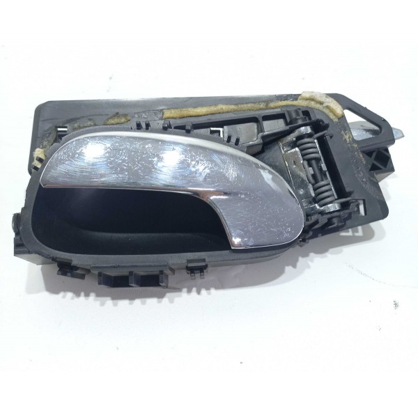 Maçaneta Interna Traseira Esquerda Peugeot 307 Sw Cromado Traseira