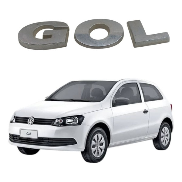 Emblema Traseiro Volkswagen Gol G5 G6 2014 2015
